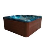 Hot Tub Outdoor SPA Bathtub Resin Whirlpool Massage PVC Plastic Wood Skirt