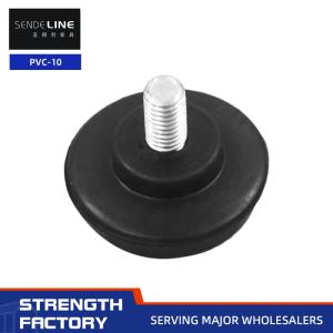 Quality M8 Adjustable Table Feet 38mm Base Diameter Office Swivel Chair Foot Pads wholesale