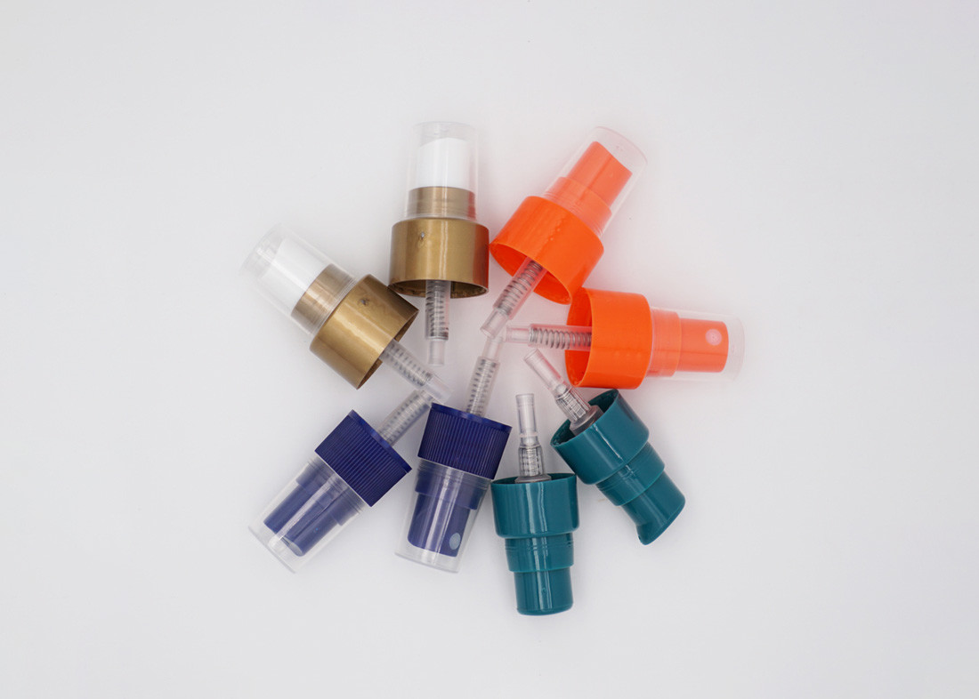 Dust Free Mist Spray Pump Bamboo Plastic Fine Mist Sprayer For Bottles
