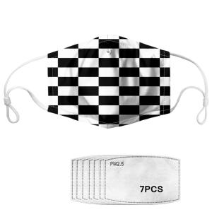 Quality Washable Unisex 5 Ply Decorative Cloth Face Mask wholesale