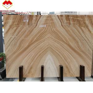 Quality Bookmatch Mulge Earl Royal Wood Grain Marble Stone Slab wholesale