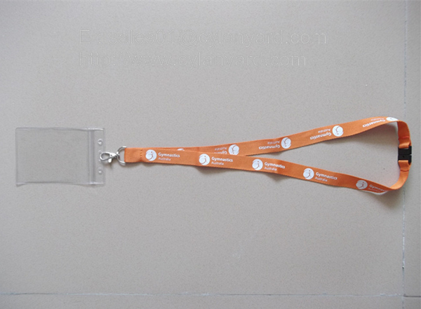 polyester ID tag lanyards