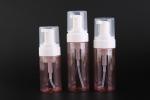 Foam Pump Bottle By External Spring 100ml 150ml 200ml PET Foam Dispenser Bottle