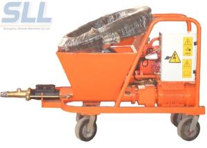 Quality Wall Wet Mortar Gun Cement Plastering Machine Mortar Spraying Plastering Tool wholesale