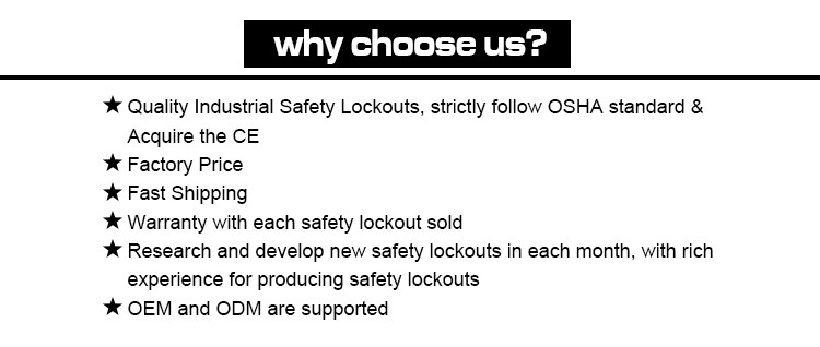 Nylon Loto Safety Padlock , Chrome Plating Lock Out Tag Out Padlocks
