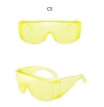 Transparent Lens Oversized Sunglasses UV400 38g Windproof Goggles