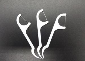 Quality Eco Friendly Plastic Dental Floss Toothpick , Disposable Dental Floss Picks wholesale