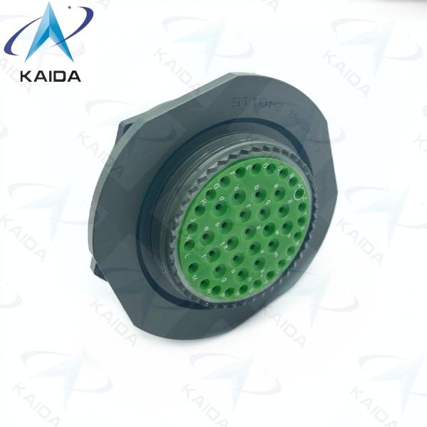 500V MIL-DTL-38999 Series Ⅲ 7A Jam Nut Receptacle D38999/24WJ43PA 43 Male Pins