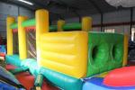 Inflatable obstacle course and slide for kids WSP-300/Sport game for children