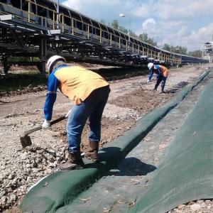 Quality 5mm Ditch Lining Slope Protection Concrete Impregnated Fabric wholesale