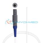 Disposable Medical Temperature Probe ISO13485 White PVC For Hospital
