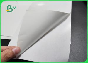 Quality 80gsm Semi Gloss Sticker Paper For Logistics Industry 24 x 42inch High Strength wholesale