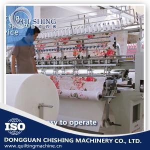 Quality 2800 Mm Mattress Quilting Machine Three Needle Row 6.2kw Rating Power wholesale