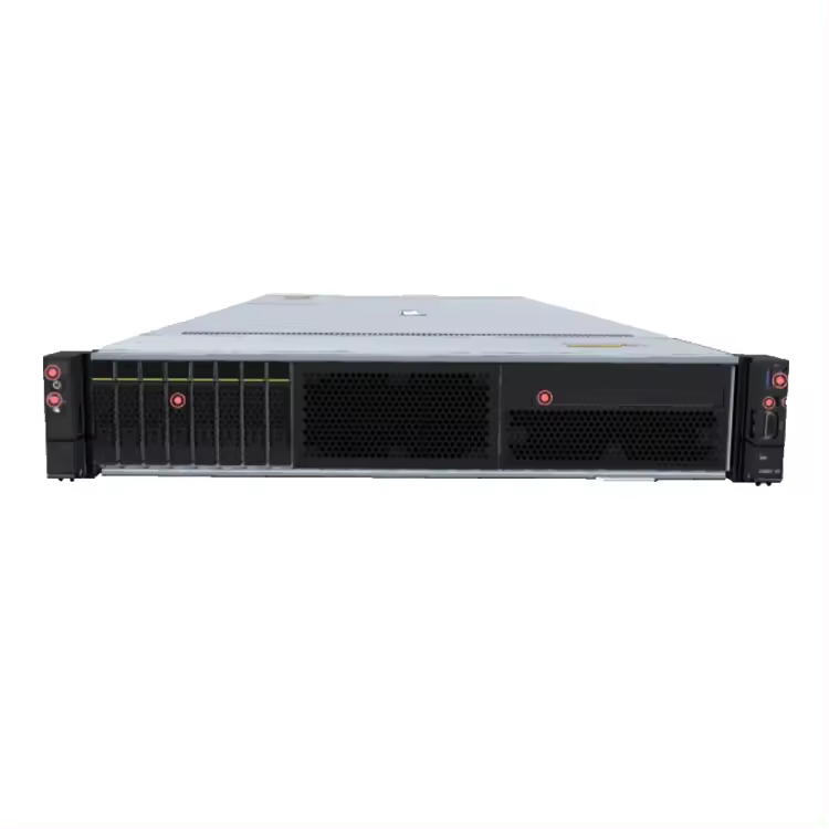 Rack-Mounted FusionServer Pro 2488H V6 24SFF 2U Server with Xeon Gold 8360H Processor
