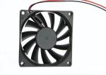 FG PWM 5V 0.38 Amp dc brushless Fan 6038 Platics Frame and Impeller 80 x 80 x 15