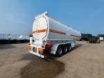 3 Axle Van-type Tanker Semi Trailer 30000-50000L Carbon Steel/Stainless Steel