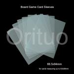 Matte Board Game Sleeves Acid Free Deck Protector Sleeves 66.5x94mm