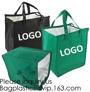 Quality Cooler Bag For Frozen Cold Hot Food And Drinks - Insulated Bag For Beach, Picnic, Grocery Shopping Bags wholesale