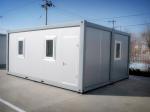 Cerulean Novel Shipping Container Mobile Home Stable With Double - Glazing