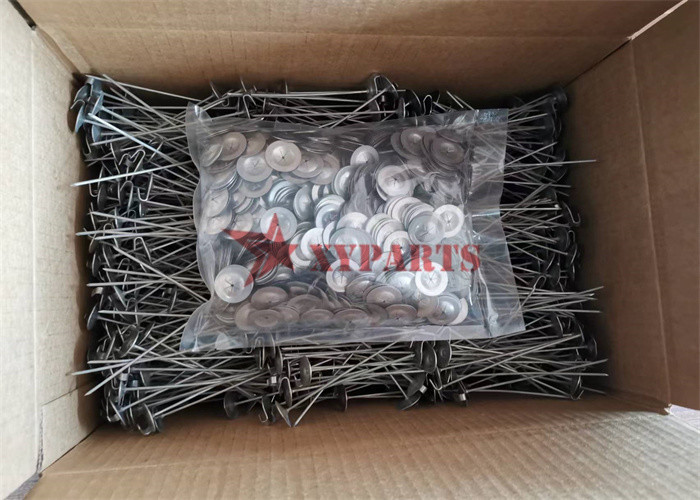 Stainless Steel Lacing Hangers With Washers For Removable Insulation Blankets