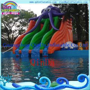 Quality New Inflatable Water Slide for Water Park PVC Inflatable Slide for Pool, Water Park Used wholesale