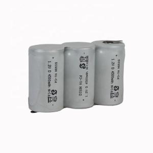Quality Emergency Lighting NiCad D Type 3.6V 4.5Ah Rechargeable Battery Pack 70°C wholesale