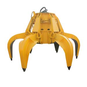 Quality Electric Hydraulic Orange Peel Bucket Excavator Mechanical Grab wholesale