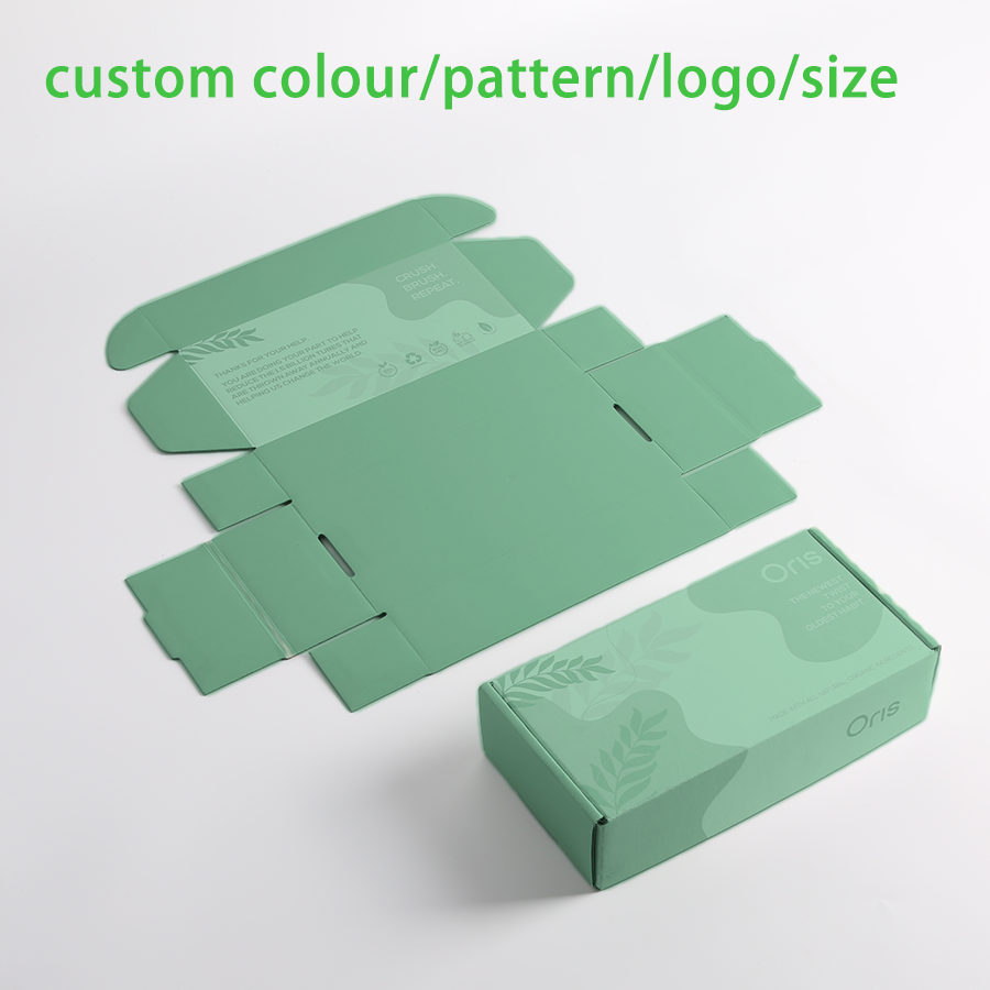 Self Erecting Mailer Packaging Box Eco Friendly Corrugate Cardboard Small Mailer Boxes