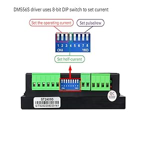 Dual Shaft CNC Controller Kit MACH3 Nema23 Stepper Motor USB 4 Axis 112mm