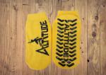 Eco - Friendly Non Slip Grip Socks Adrenaline Trampoline Park Airbox Bounce