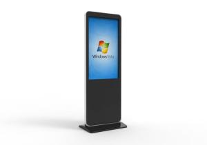 Quality 32 Inch Indoor Advertising Kiosk Digital Signage Free Stand Customized Service wholesale