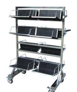 Quality ESD PCB Hanging Basket PCBStorage Rack Cart Stainless Steel 2.8 Inches wholesale