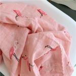 Anti Bacterial Soft Receiving Blankets , Original Newborn Swaddle Blankets