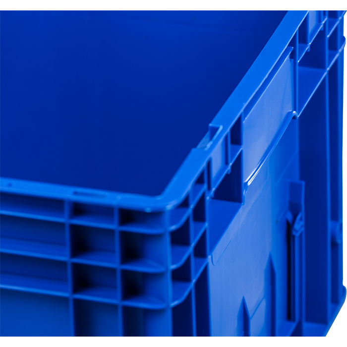 Recyclable Blue Plastic Crates Injection Mold for Customer Requirements