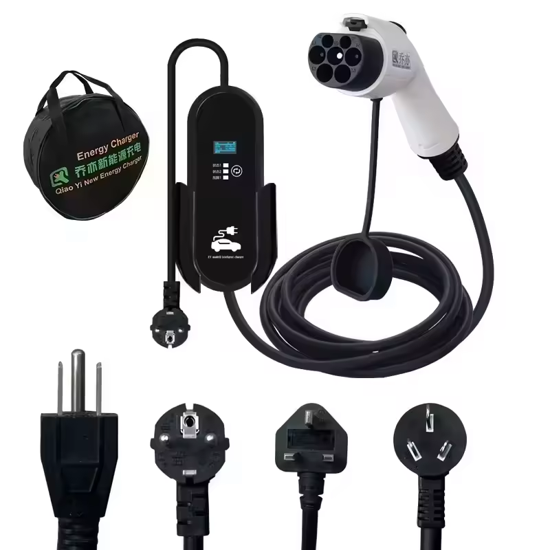 GBT Car 380V 32A 22KW EV Charging Adapter Type2 to GBT PC Copper Voltage 400V AC Charger Accessories