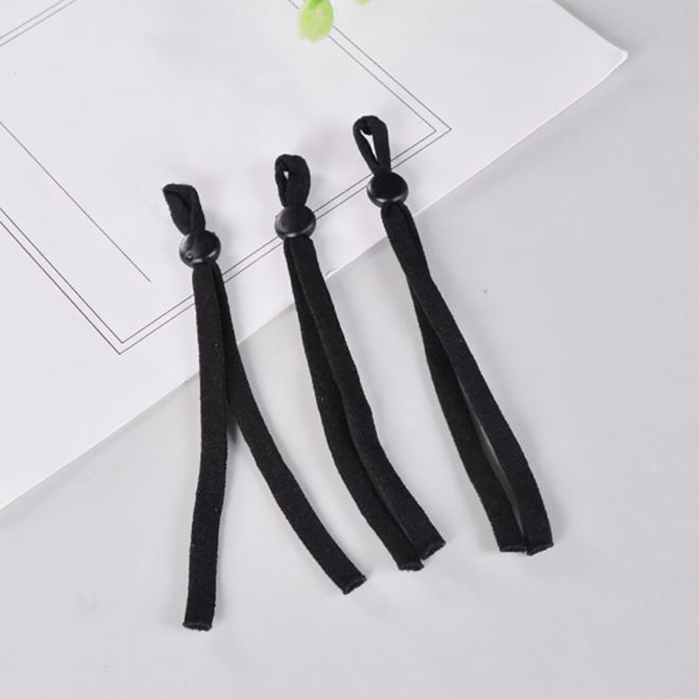 Adjustable elastic band 1/4 inch ear loops for facemask