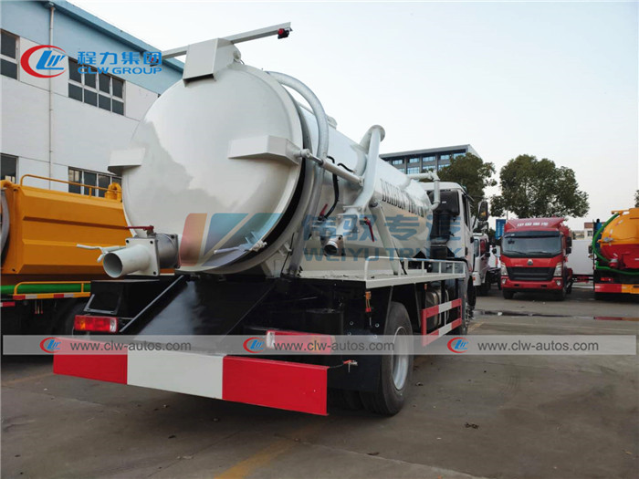 North Benz Beiben 13000 Gallons Sewer Cleaning Truck With Battioni Pagani MEC13500