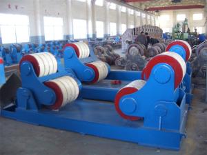 Quality 100mm/Min 10T Vessel Turning Rolls , Boiler Self Aligning Welding Rotator wholesale