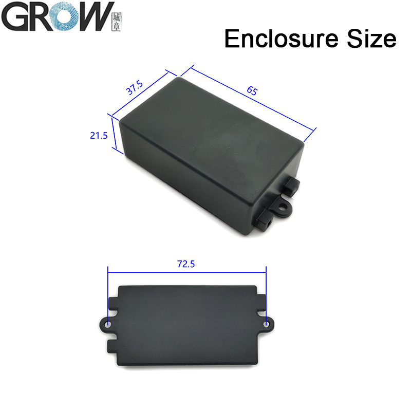 Ks220-L+R558-S DC30-75V Fingerprint Control Board 2 Relays Admin/User Funtion Self-Locking/Jog/Ignition Mode