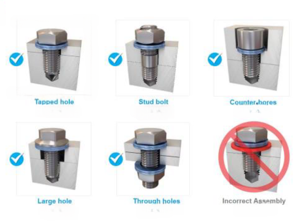 Dacromet Finish Stainless Steel Double Fold Self-Locking Wedge Lock Washer DIN Standard for Carbon Steel and ZINC Finish