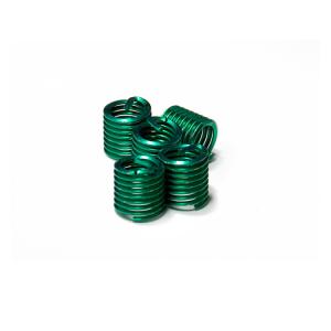 Quality M3 304SS Colour Threaded Inserts DIN8140 Radiator Gearbox Green Helicoils wholesale