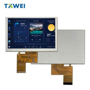 Quality 5.0-inch 800 X 480 industrial medical LCD display 350nits RGB TFT display wholesale