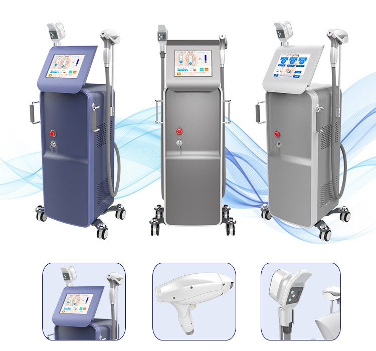 Medical Equipment 808nm Laser Depilation Machine Hair Removal 1 - 20Hz Frequency