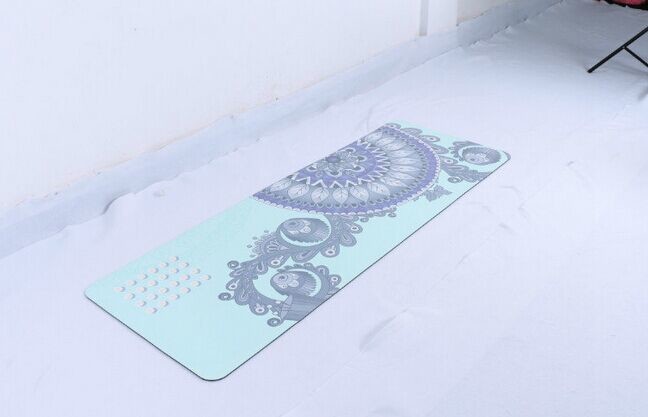 Ningbo Virson Eco Anti-slip Silkscreen Prinitng Natural Rubber PU Yoga Mat