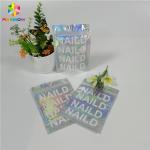 Digital Printing Zipper Plastic Stand Up Aluminum Foil Bag For Cosmetic / Eye