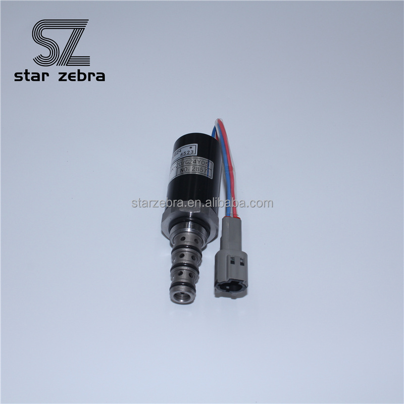 Part number HD820 Excavator Rotary Solenoid Valve KWE5K-20 for Construction Material Shops