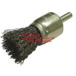 Crimped wire end brush - Carbon Steel Wire