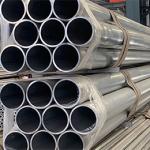 Bright Anodized 6063 Aluminum Pipe Tube Extruded Aluminum Profiles For Cylinders