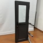 Aluminum Hinged Doors Customized Product Double Tempered Glass Modern design