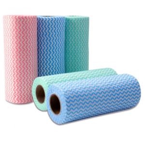 Quality Multicolor Disposable Kitchen Wipes Cloth Lightweight 36x50cm wholesale